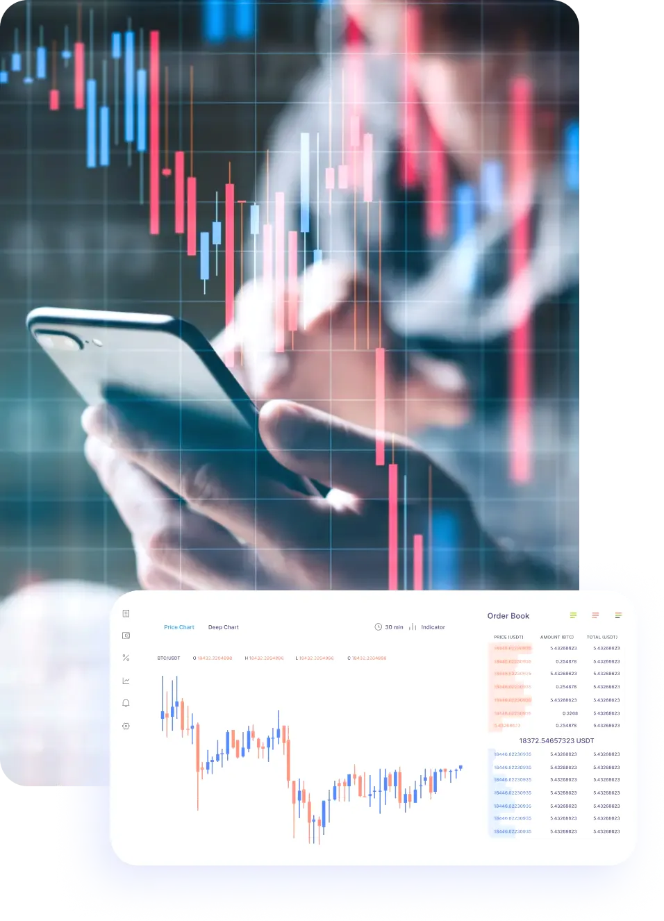 Agéntica plataforma cripto